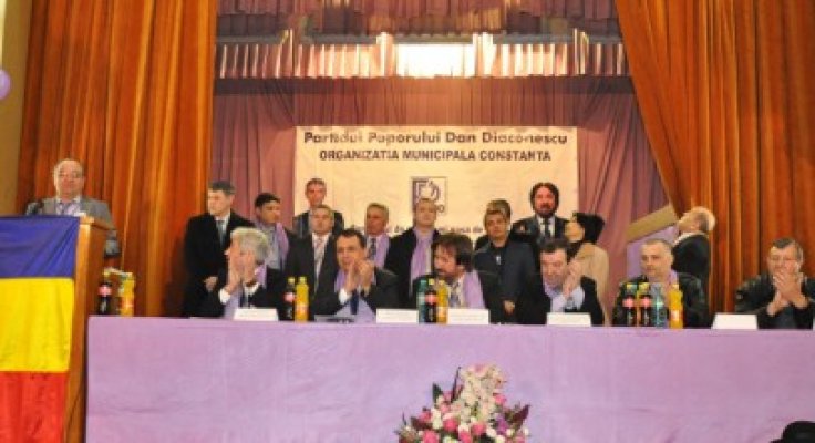 Dede Perodin a fost ales preşedintele Organizaţiei Municipale a PP-DD Constanţa